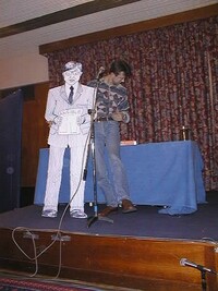 Dave Hicks with David Mellor